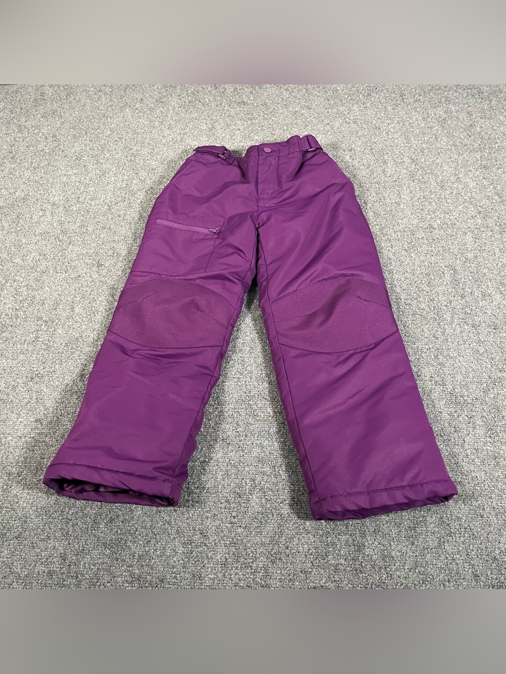 swiss tech snow pants Girls Size Medium Purple Outdoors Ski Winter Insulated